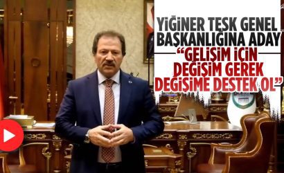 Ankara halkının ve esnafının sevilen ismi Mehmet YİĞİNER TESK başkanlığına adaylığını açıkladı. Ankara Esnaf ve Sanatkarlar Odası (ANKESOB) Başkanı Mehmet Yiğiner