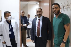 MUSTAFA HAMBOLAT'TAN 112 BAŞHEKİMLİĞİNE ZİYARET