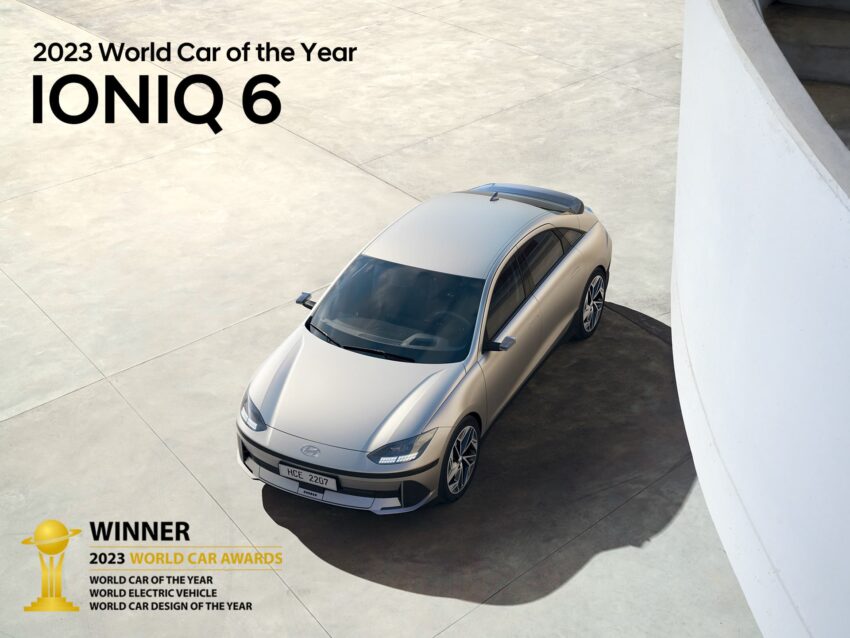 Hyundai IONIQ 6 Dünyada Yılın Otomobili (WCOTY) Seçildi