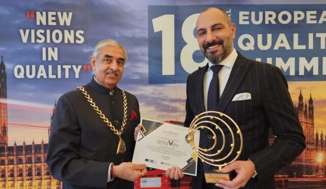 ArsaVev'e global kalite ödülü!