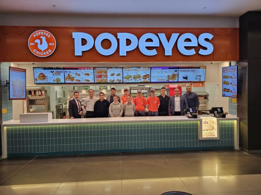 POPEYES®, İSTANBUL CAROUSEL AVM’DE HİZMETE AÇILDI