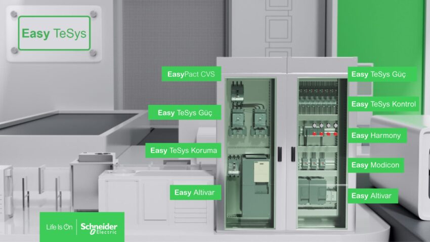 Schneider Electric Yeni Nesil Easy TeSys Motor Starter Serisini Tanıttı